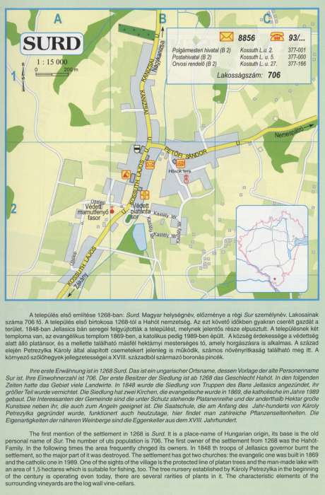 Surd - Zala megye Atlasz - Gyula - HISZI-MAP, 1997.jpg Surd - Zala megye Atlasz - Gyula - HISZI-MAP, 1997.jpg